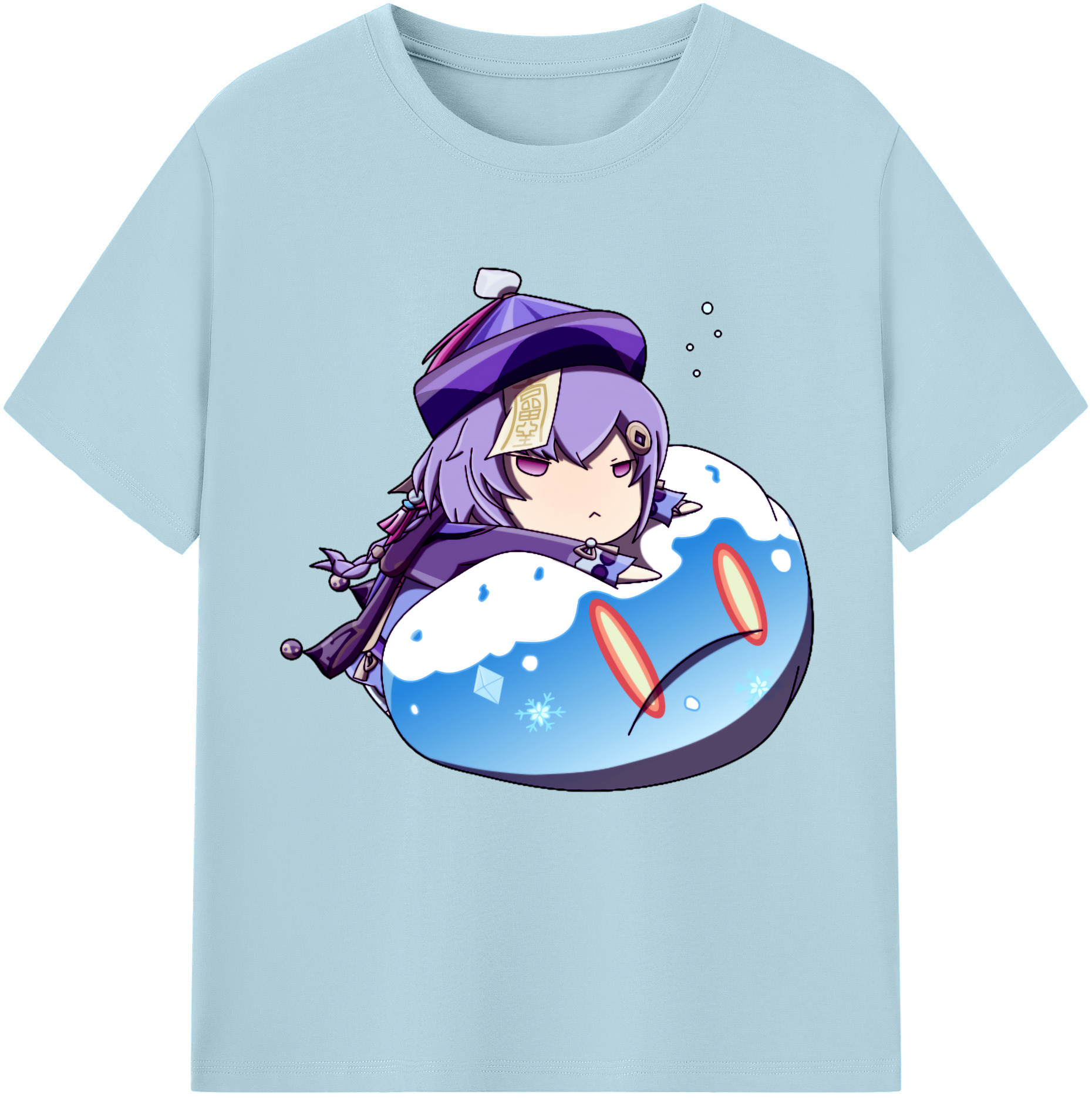 げんし神 七七 なな  genshin Nana 綿100％半袖Tシャツ（フロントプリント）